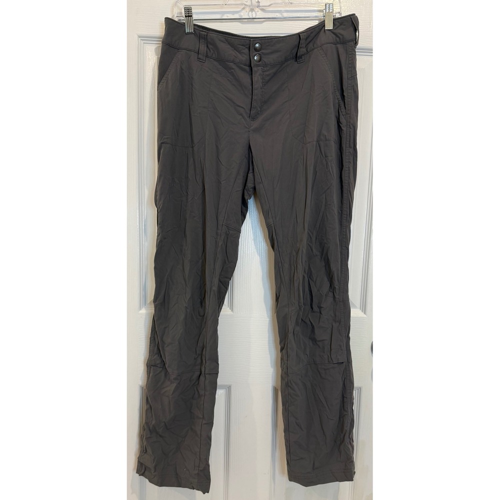 Columbia Hiking Pants Convertible Roll Up Lightweight Gray Size 12